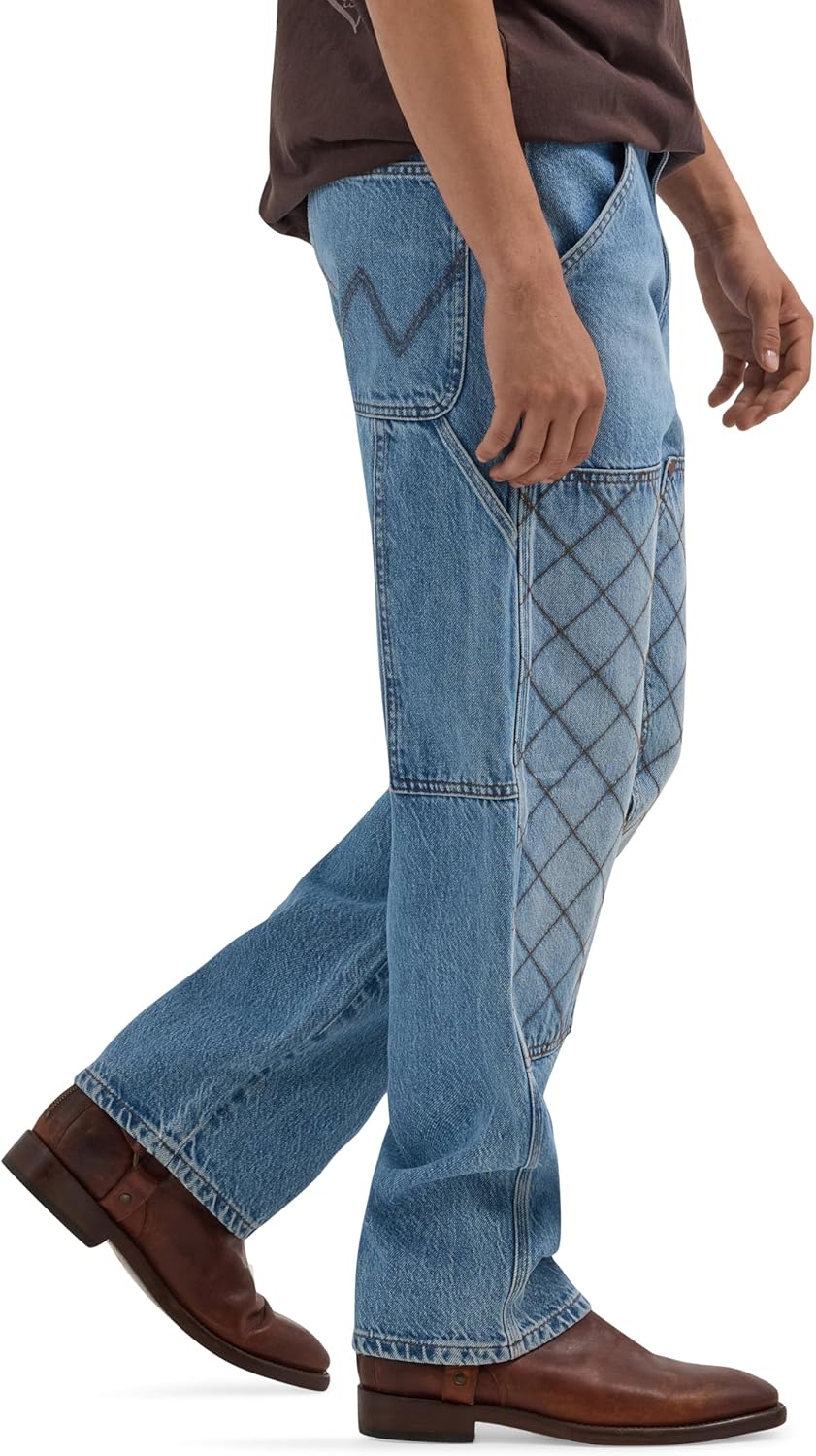 men relaxed straight jean